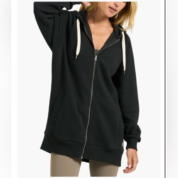 Vuori Tops - Vuori - Restore Oversize Organic Cotton Blend Zip Hoodie - Size XL